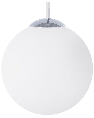 Lampe suspension BARROW Verre Blanc