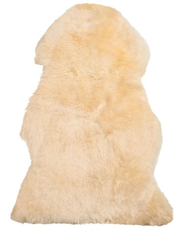 Déco en peau de mouton ULURU Beige 65 x 110 cm