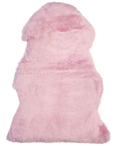 Déco en peau de mouton ULURU Rose 65 x 110 cm