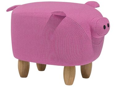 Dierenpoef PIGGY Stof Roze Varken