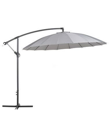 Parasol déporté 268 cm CALABRIA II Gris foncé