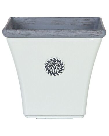 Plant Pot ELATEIA 43 cm White