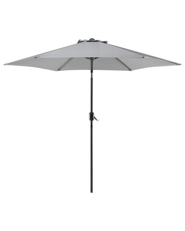 Parasol de jardin 270 cm VARESE Gris foncé
