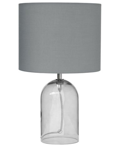 Lampe à poser DEVOLL Verre Gris