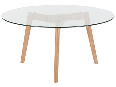 Coffee Table MINNESOTA Glass Transparent