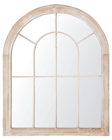 Miroir EMBRY 69 cm 88 cm Métal Beige