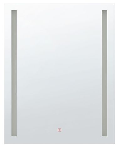 Miroir de salle de bain LED MARTINET 70 cm 90 cm Argenté