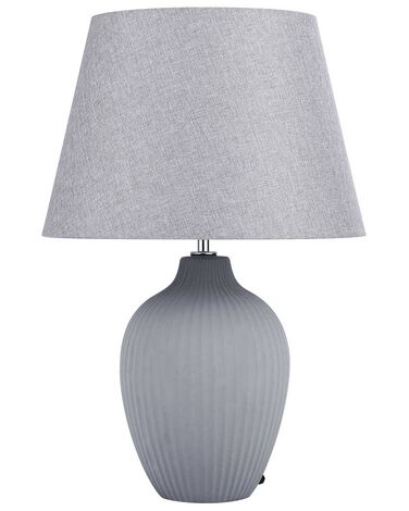 Lampe à poser FERGUS Céramique Gris