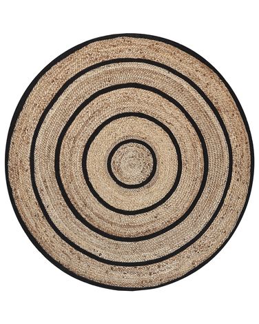 Rug BUKSE Beige ø 140 cm Jute