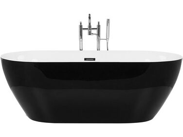 Freestanding Bathtub CARRERA 1700 x 800 mm Black