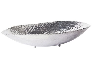 Decorative Bowl IBRASH Metal Silver