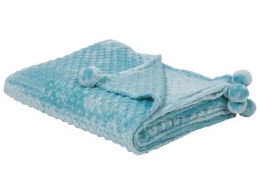 Couverture SAMUR 200 x 220 cm Bleu clair