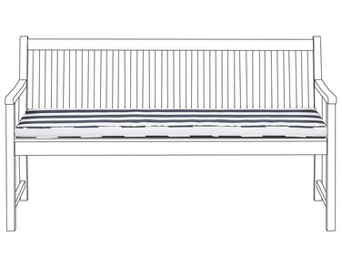 Zitkussen voor bank VIVARA 152 x 54 cm Marineblauw