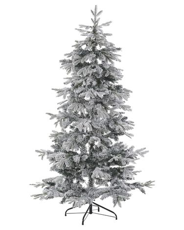 Besneeuwde kunstkerstboom TOMICHI 180 cm Wit