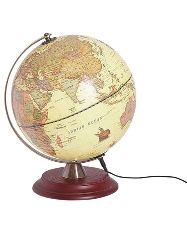 Wereldbol LED VESPUCCI Geel 30 cm