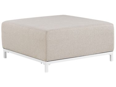 Ottoman ROVIGO Tissu Beige
