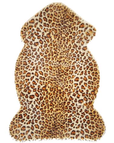 Faux Fur Rug NAMBUNG Brown 60 x 90 cm