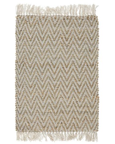 Rug AFRIN Beige 50 x 80 cm Jute