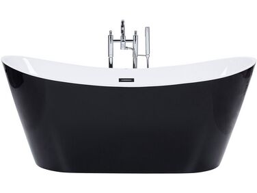 Freestanding Bathtub ANTIGUA 1500 x 750 mm Black