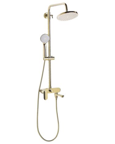 Mixer Shower Set with Rainshower GURARA Gold
