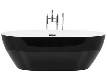 Freestanding Bathtub CARRERA 1800 x 800 mm Black