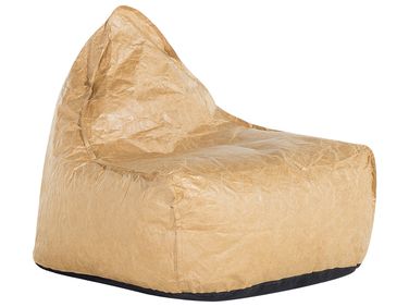 Pouf poire 200 L DROP 63 cm 75 cm Marron doré