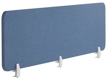 Cloison amovible de bureau WALLY 180 x 40 cm Bleu