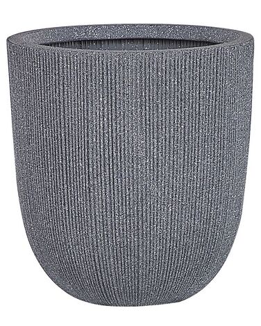 Plant Pot CHIOS 31 cm Grey