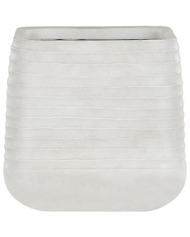 Plant Pot PARIKIA 50 cm Off-White
