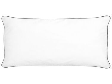 Bed Pillow PELISTER Low Microfibre 40 x 80 cm White