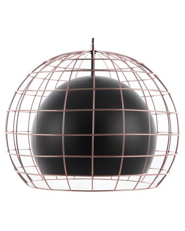 Lampe suspension LIRI Métal Noir