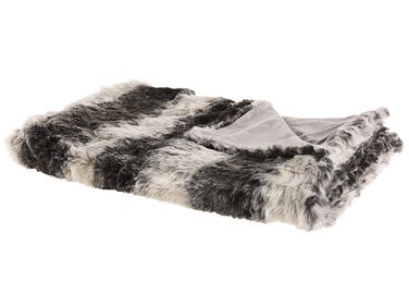 Couverture TAZA Tissu 180 x 220 cm Gris