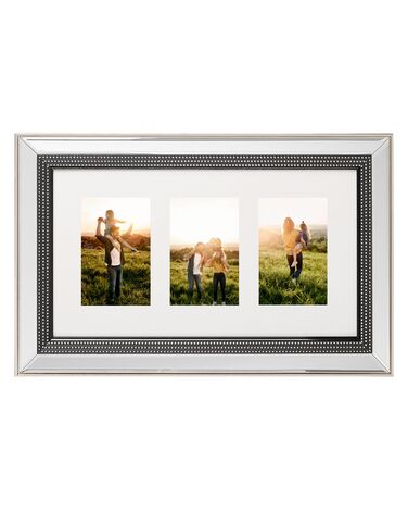 Frame for 3 Photos DALABA Silver