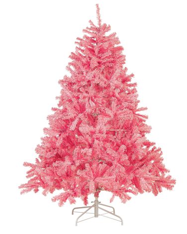 Sapin de Noël artificiel FARNHAM 180 cm Rose