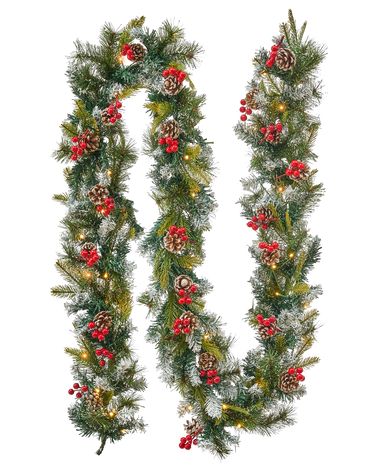 Guirlande de Noël LED PAIMIO 270 cm Vert
