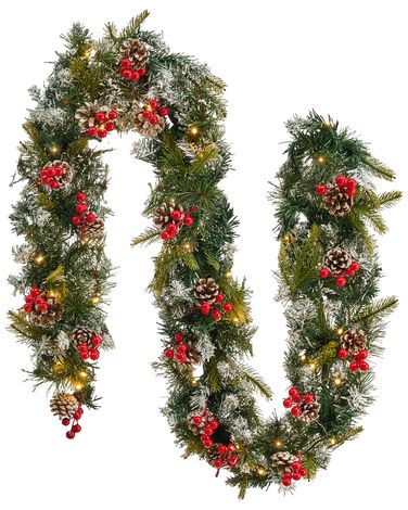 Guirlande de Noël LED PAIMIO 180 cm Vert