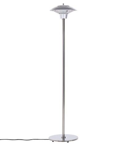 Freestanding Infrared Patio Heater ASKJA 1500 W Silver