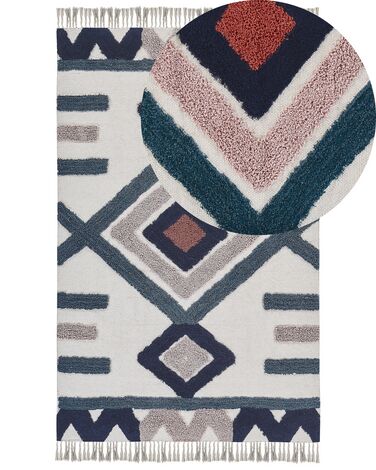 Rug KOZLU Multicolour 140 x 200 cm Cotton