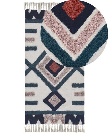 Rug KOZLU Multicolour 80 x 150 cm Cotton