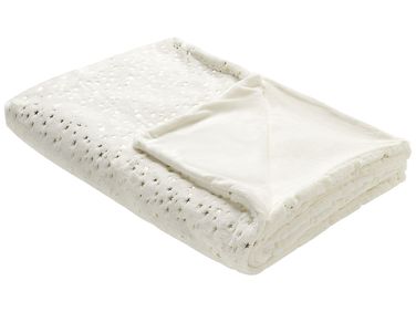 Couverture ALAZEYA 150 x 200 cm Blanc cassé