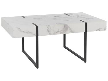Salontafel MERCED Wit marmer