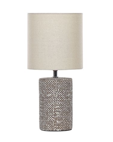 Lampe à poser IDER Céramique Marron