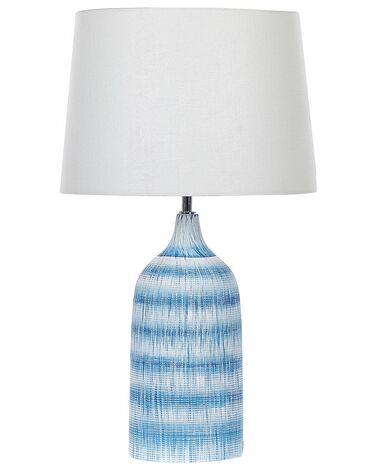 Tafellamp GEORGINA Keramiek Blauw