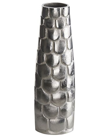 Bloemenvaas SUKHOTHAI Metaal 47 cm Zilver