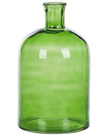 Decorative Vase PULAO Glass 31 cm Green