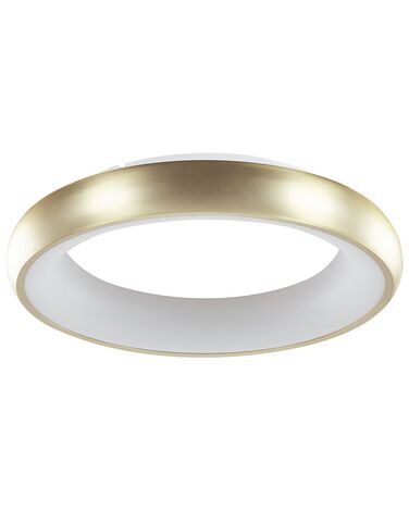 LED Ceiling Lamp ATARAN Metal Gold