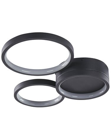 LED plafondlamp AGNAT Metaal Zwart