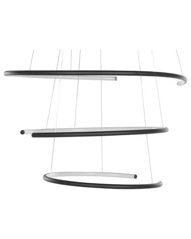 Lampe LED suspendue MAYU Métal Noir