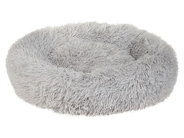 Lit pour animal KULU Fourrure synthétique Gris clair
