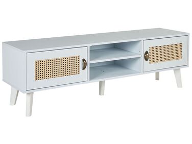 Meuble TV PARTON Blanc cassé